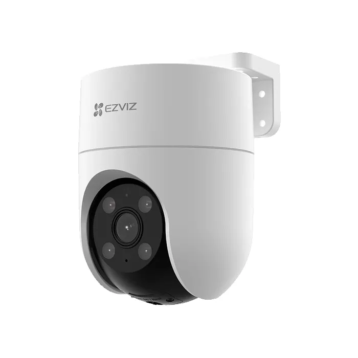 CAMARA DE SEGURIDAD EZVIZ IP H8C PRO 3MP 2K COBERTURA PANORAMICA 360/ VISION NOCTURNA A COLOR/DETECCION IA DE PERSONAS/COMUNICACION BIDERECCIONAL/ EXTERIOR IP67/SIRENA Y LUZ