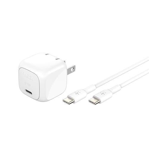 CARGADOR + CABLE BELKIN USB-C A USB-C 30W CARGA RAPIDA PD 3.1 1M