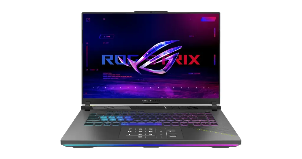 PORTATIL ASUS ROG STRIX G16 AMD RYZEN 9 8940HX 2.4GHZ 32GB 1TB SSD-TG RTX 5060 8GB 16" GRIS FREEDOS+ MOCHILA