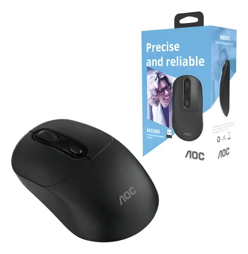 MOUSE AOC MS300 1600 DPI OPTICO INALAMBRICO