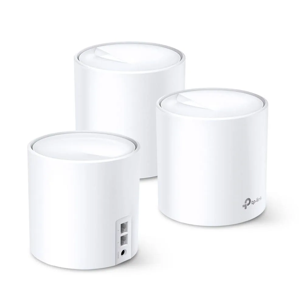 [DECOX10] SISTEMA WIFI MESH DECO TP-LINK WIFI 6 AX1500 MBPS KIT DE 3 ROUTER DECO-X10