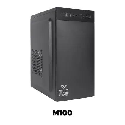 [ECO-M100] CASE ALCATROZ AZZURA ECO M100 CHASIS DE ACERO INCLUCHE FUENTE DE ALIMENTACIO DE 250W FORMATO DE PLACA COMPATIBLE CON MICRO ATX - MINI ITX