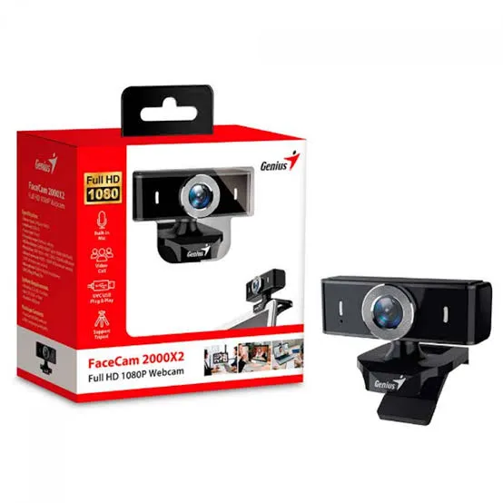 CAMARA WEB GENIUS FACECAM 2000X2 1080P 2MP
