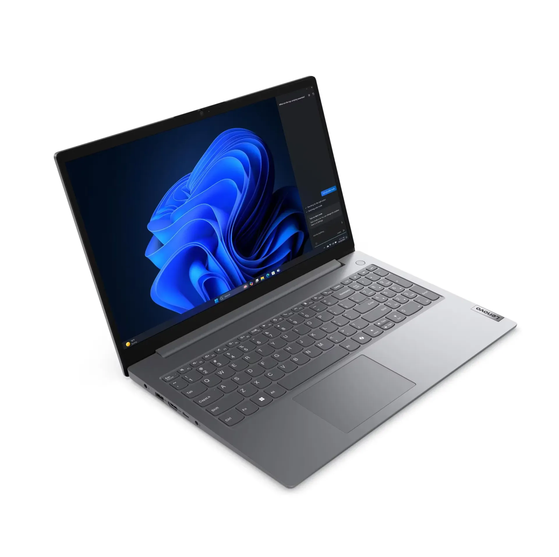 [83GW005NLD] LAPTOP LENOVO V15 G5 IRL INTEL I3-1315U 8GB DDR5-5200 256GB SSD M.2 2242 PCIe 4.0x4 NVMe RJ45 15.6" FHD LUNA GREY FREEDOS 83GW005NLD