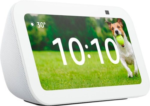 [G6G237026155005R] PANTALLA AMAZON ECHO SHOW 5 3RA GEN(2023) HD PANTALLA INTELIGENTE 5.5"+ALEXA+CAMARA 2MP/ CON 2 BAJOS BLANCO