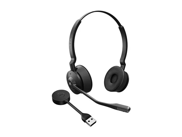 AUDIFONO + MICROFONO JABRA ENGAGE 55 Stereo CONECTIVIDAD DECT USB-A o USB-C BATERIA 13 HORAS