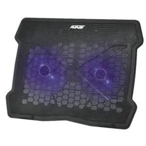 [DCX-A11] VENTILADOR PARA NOTEBOOK EZMI HASTA 15.6" 2 PUERTOS USB 2 NIVELES 2 VENTILADORES LED AZUL