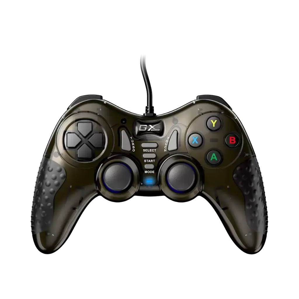 GAME PAD GENIUS MAXFIRE GX-19UV  USB MOTOR VIBRACION 2 PC Y PS3/4 /4 BOTONES