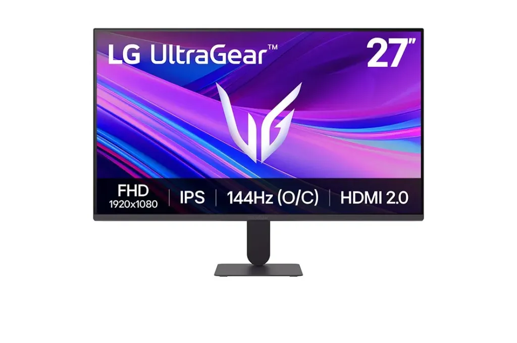 MONITOR LG 27" 27G411A-B FHD GAMING ULTRAGEAR G4 144 Hz HDR 10 sRGB 99 % IPS HDMI 2.0