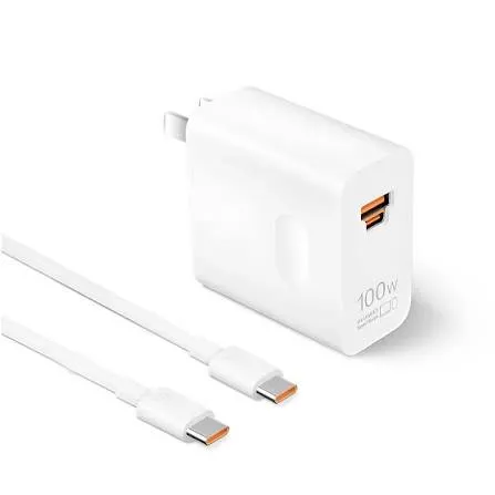 CARGADOR + CABLE HONOR 200500C02 100W  USB-C A USB-C Y USB-A ORIGINAL BLANCO
