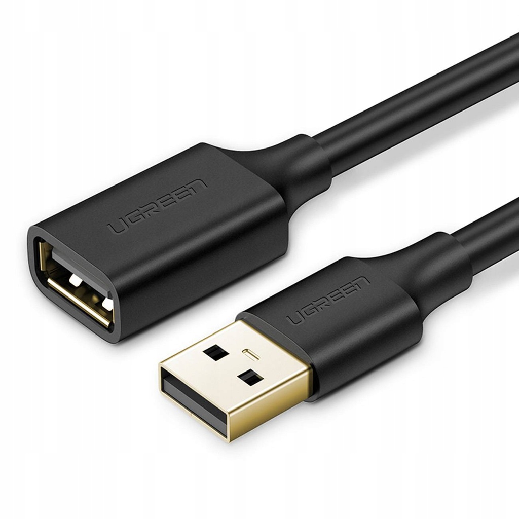 CABLE UGREEN EXTENSION MACHO A HEMBRA USB 2.0 10315 1.5M