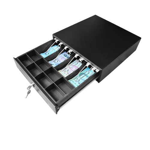 CAJON DE DINERO 3NSTAR CD250 TAMAÑO UNIVERSAL/ INTERFACE RJ11 / RJ12/ 4 COMPARTIMIENTOS PARA BILLETE