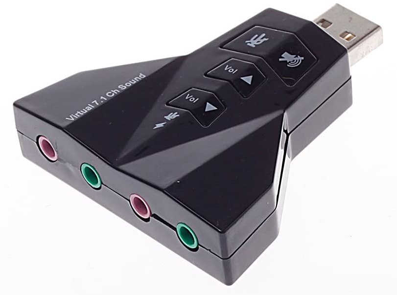 ADAPTADOR DE AUDIO PLUG USB