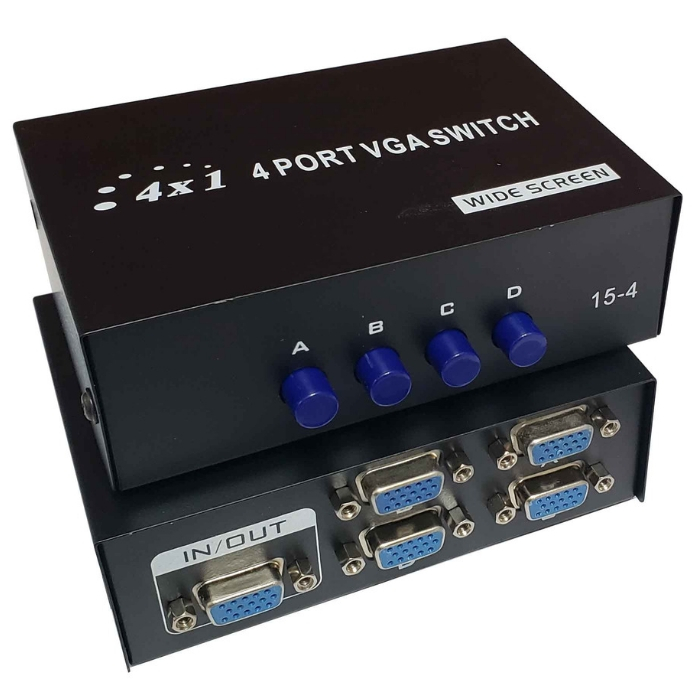 [VGA-1504] ADAPTADOR SPLITER VGA 4 PUERTOS VGA-1504