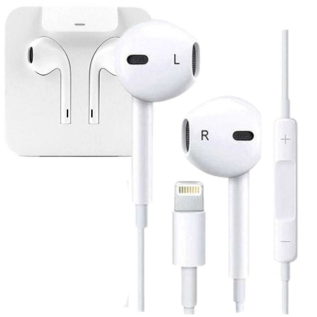AUDIFONO + MICRONO APPLE PARA IPHONE LIGHTNING ORIGINALES