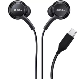AUDIFONOS + MICROFONO SAMSUNG AKG USB-C COLOR NEGRO ORIGINALES