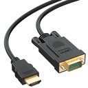 CABLE GENERICO HDMI A VGA 1M NEGRO