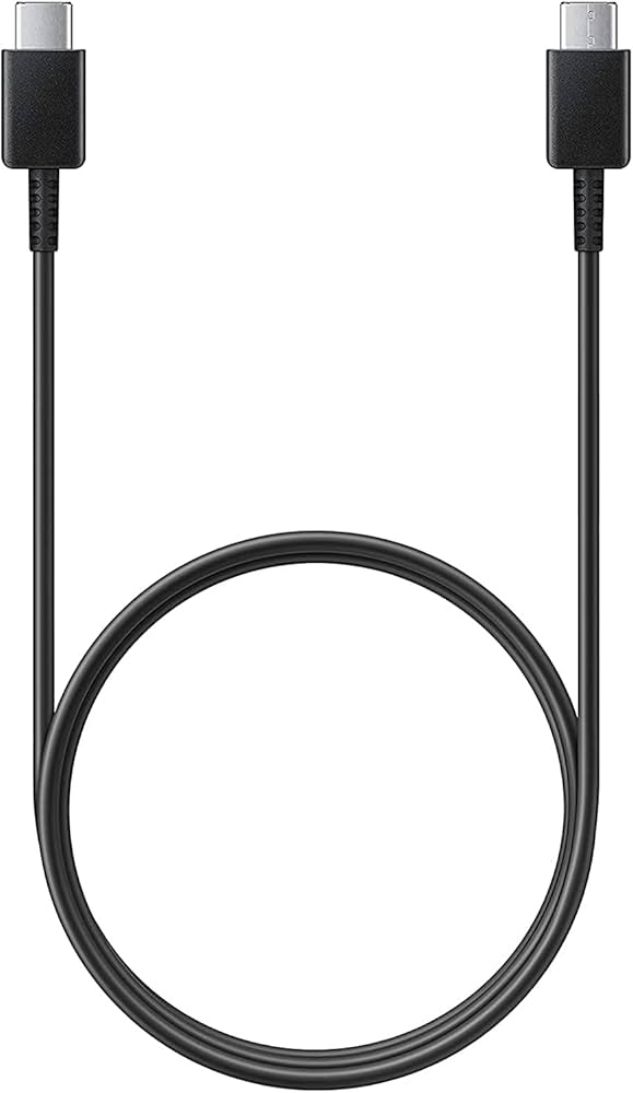 CABLE TIPO C A TIPO C SAMSUNG ORIGINAL 1M NEGRO
