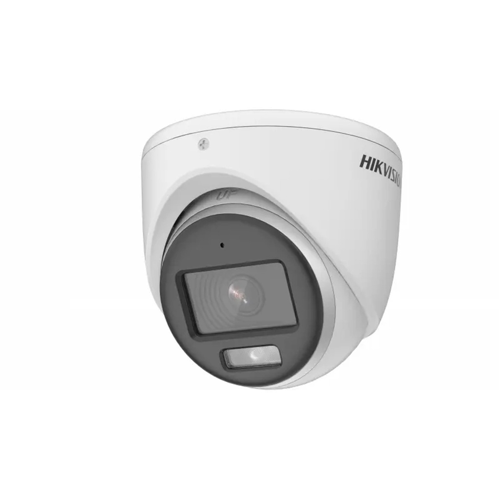 CAMARA DE SEGURIDAD HIKVISION  DS-2CE70KF0T-MFS DOMO ANALOGA COLOR VU 5MP + MICROFONO