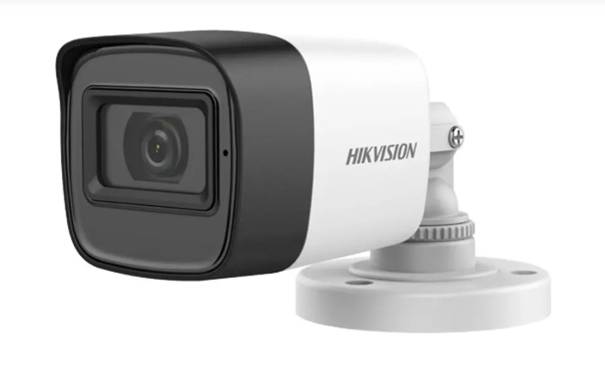 CAMARA DE SEGURIDAD HIKVISION DS-2CE16H0T-ITPF MINI TIPO BALA/ 5MP/ AUDIO/ EXTERIOR IP67/ IR HASTA 25M