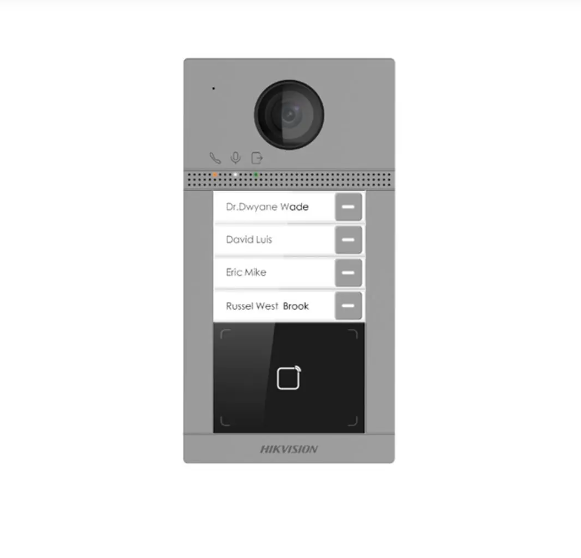 [DS-KV8413-WME1] CAMARA DE VIDEOPORTERO IP HIKVISION  DS-KV8413-WME1 /2MP PARA 4 DEPARTAMENTOS