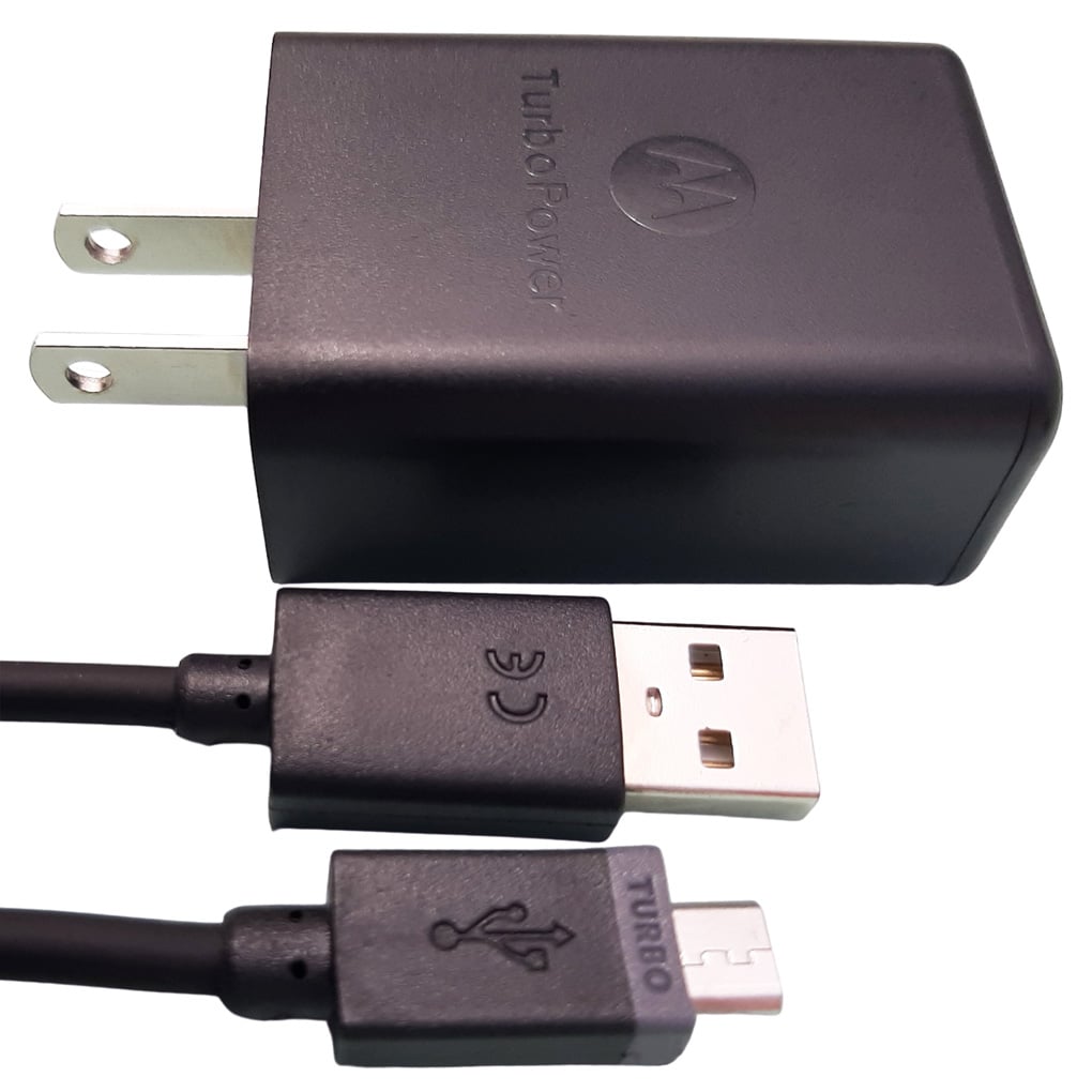 [TURBOPOWER15] CARGADOR + CABLE MOTOROLA USB V8  AAA