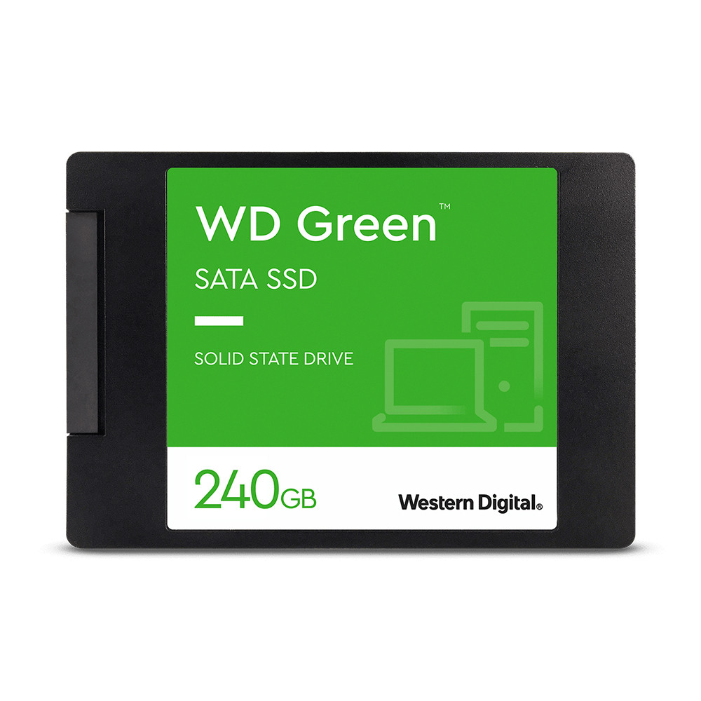 [WDS240G3G0A] DISCO DE ESTADO SOLIDO 240GB WESTERN DIGITAL GREEN SATA 3 2.5"