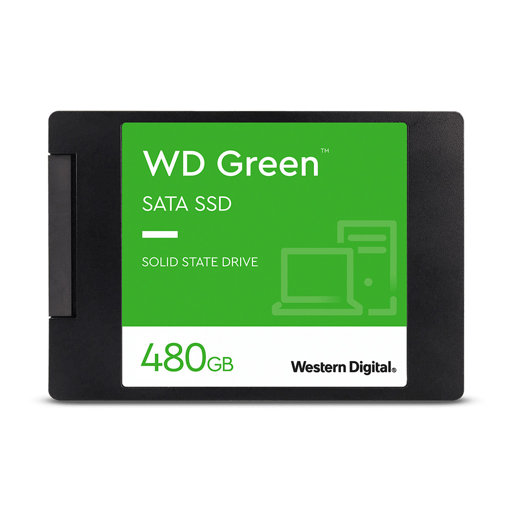 [WDS480G3G0A] DISCO DE ESTADO SOLIDO WESTERN DIGITAL GREEN 480GB SATA 2.5" 545MBS