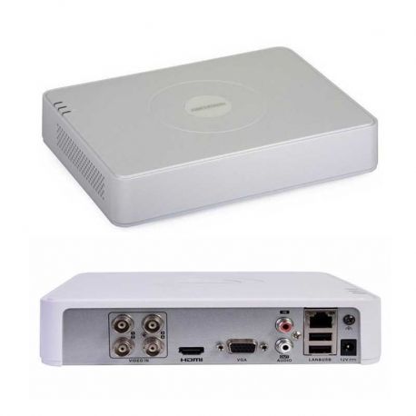 DVR ECONÓMICO HIKVISION DS-7104HGHI-M1(C) 4CH HD-TVI 720P AUDIO