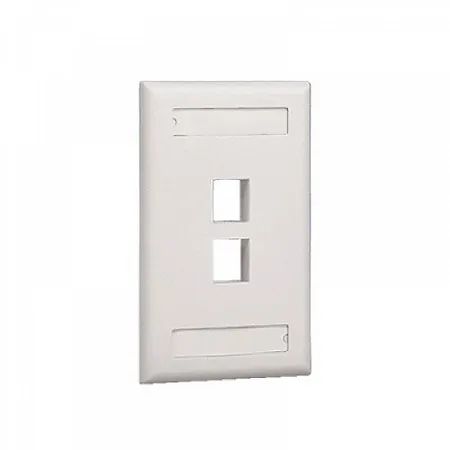 FACE PLATE 2 POSICIONES BLANCO PANDUIT SKU: CFPE2IW