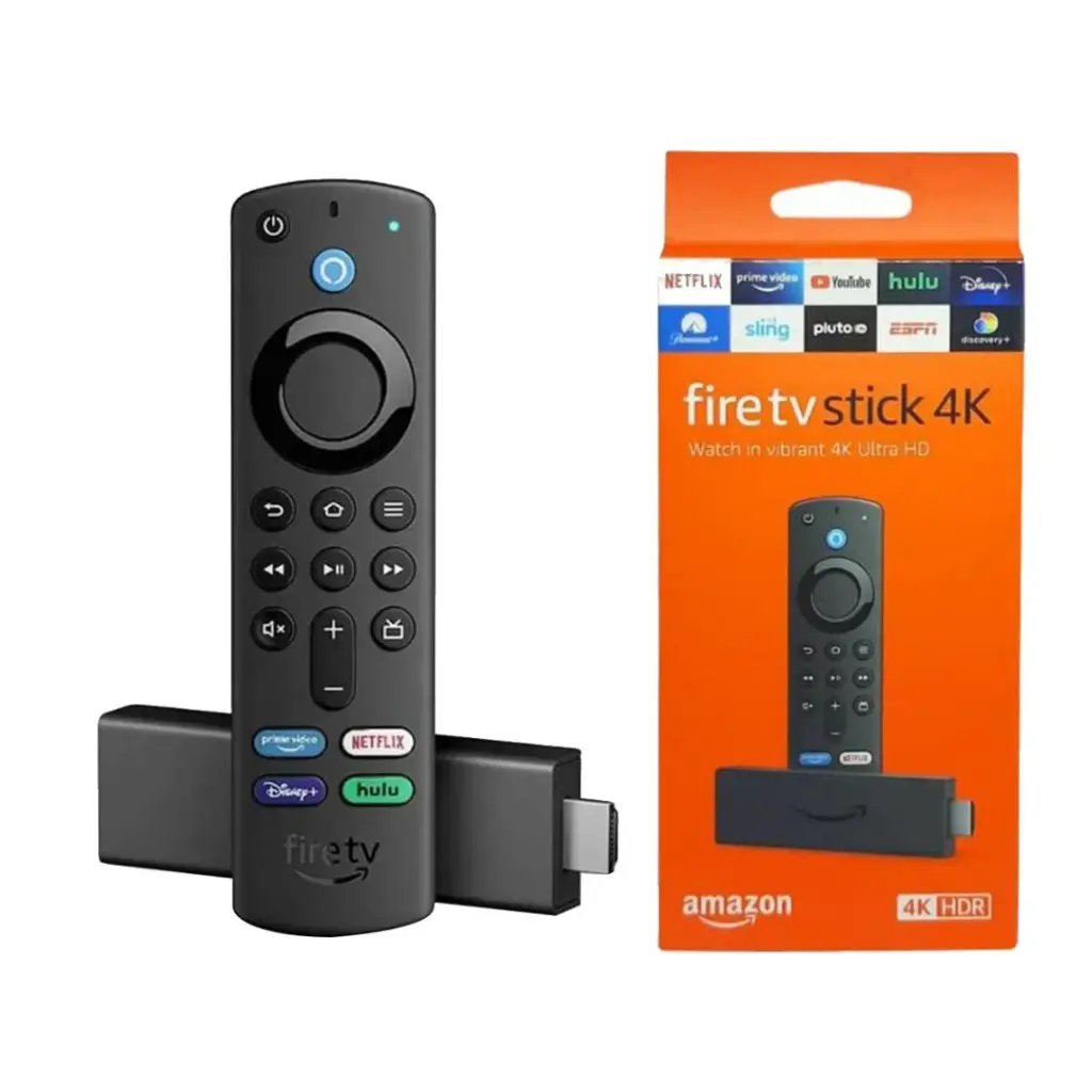 FIRE TV STICK 4K AMAZON (2DA GEN.) CON ALEXA VOICE REMOTE  8GB ALM. /2GB  RAM/ QC1.7GHZ/WIFI6 2023