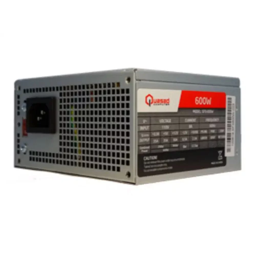 FUENTE DE PODER QUASAD 600W ATX