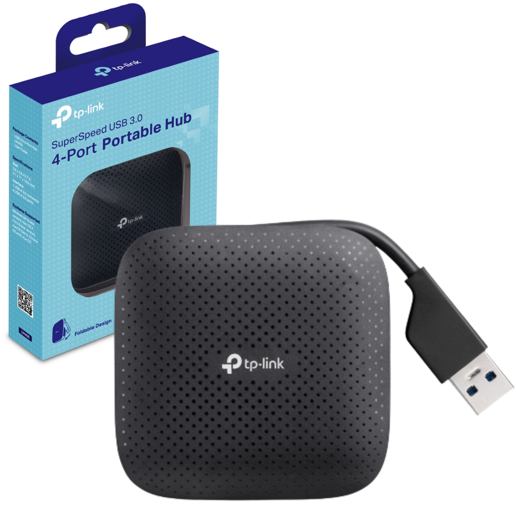 HUB TP-LINK UH400 USB 3.0 4 PUERTOS SUPERSPEED PORTATIL