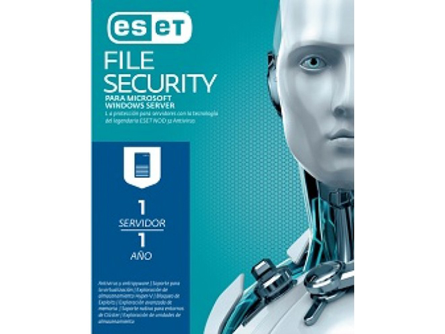 LICENCIA ANTIVIRUS ESET FILE SECURITY SERVER WINDOWS/LINUX (1 AÑO)