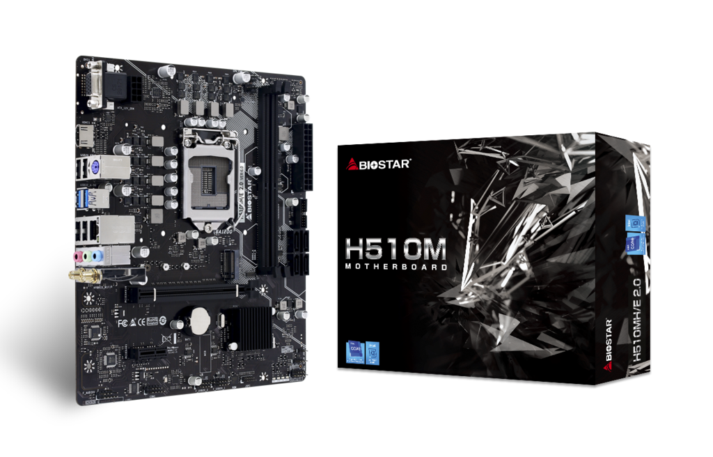 MAINBOARD BIOSTAR H510MH/E2.0 11AVA. GEN. LGA 1200 VGA HDMI