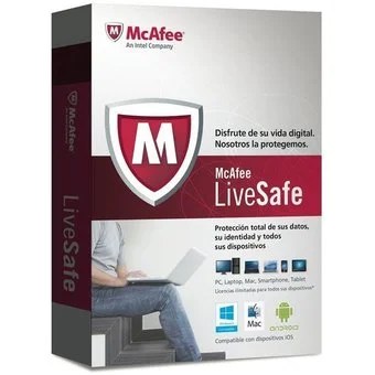 MCAFEE LIVESAFE-2 AÑOS