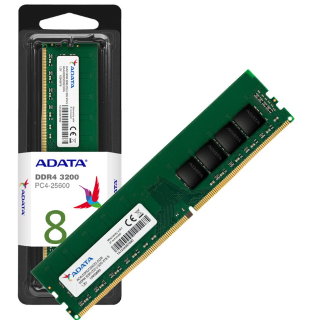 MEMORIA PARA PC ADATA 8GB DDR4 3200 MHZ AD4U32008G22-SGN