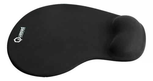 MOUSE PAD GEL QUASAD QMPE-230 ERGONOMICO NEGRO