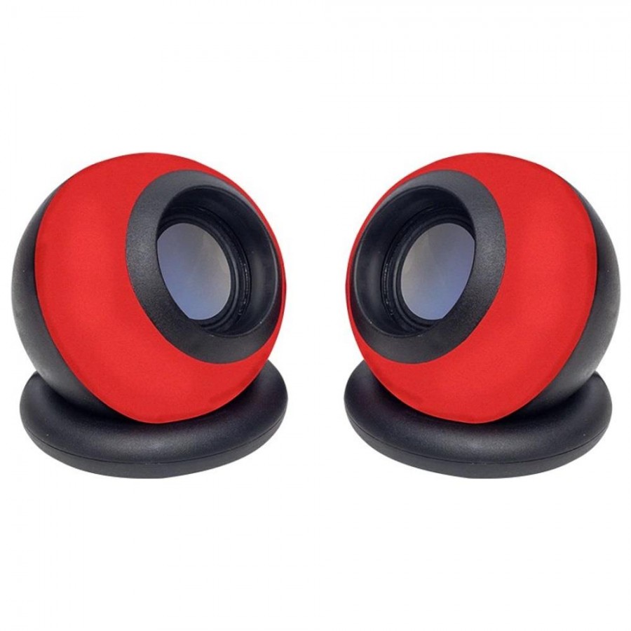 PARLANTES YST-1022 USB COLOR ROJO