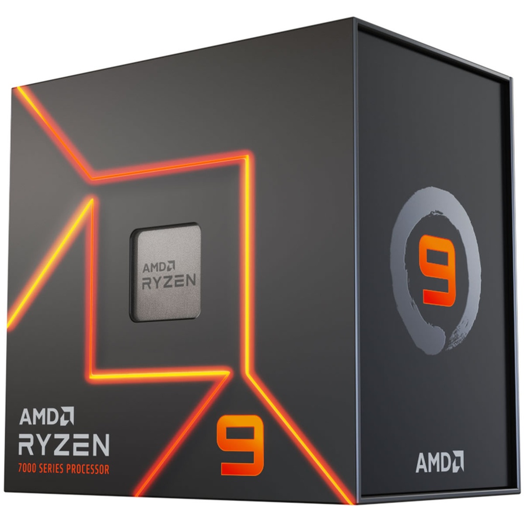 PROCESADOR AMD AM5 RYZEN 9 7900 3.7GHZ 12 CORES /24 HILOS/ 12MB/ DDR5 128GB
