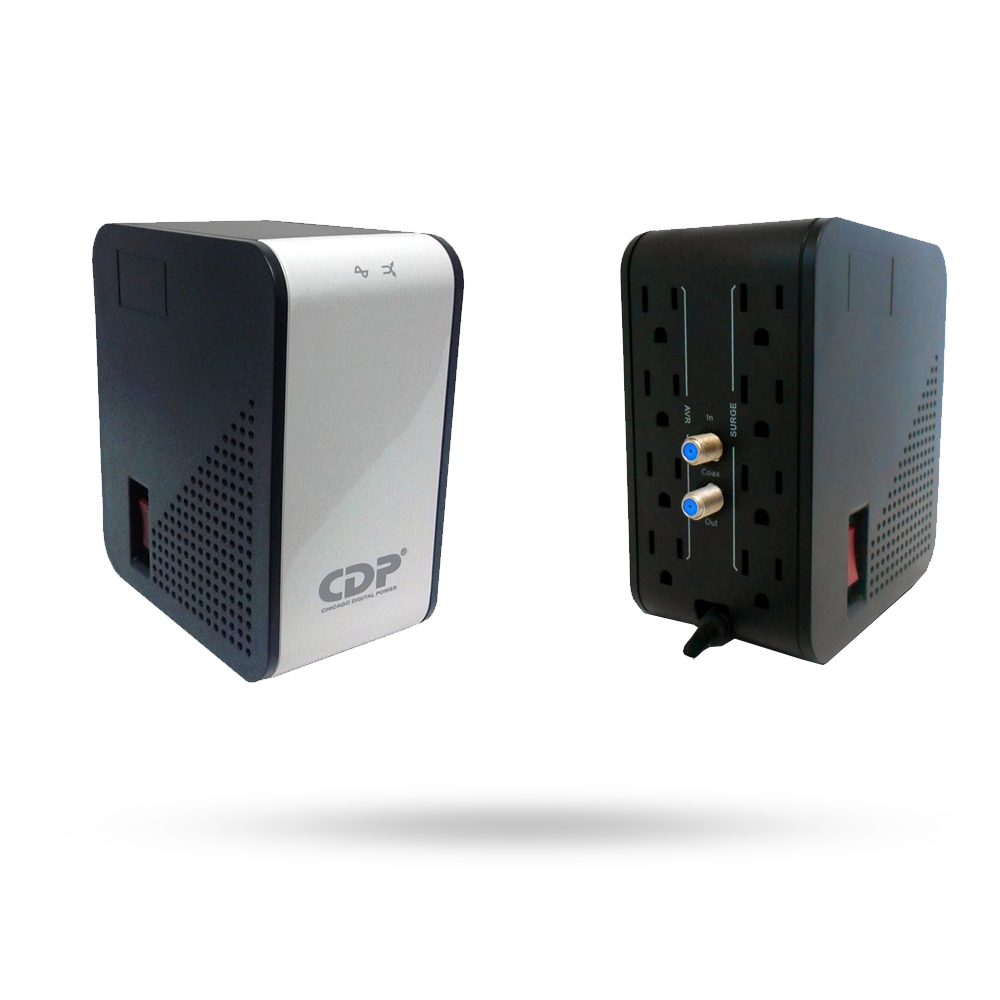 REGULADOR CDP R2C-AVR 1008 1000VA 8 OUTLETS