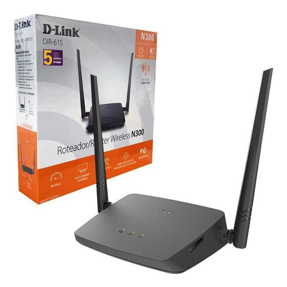 [790069452185] ROUTER DIR-615 N300 10/100Mbps D-LINK