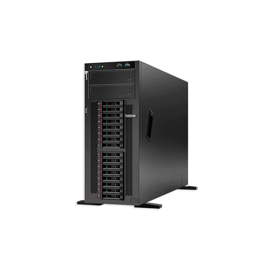 SERVIDOR LENOVO ST550/TORRE/2P INTEL XEON 4210R 2,4GHZ/10CORES/16GB/8 BAHIAS 2.5"