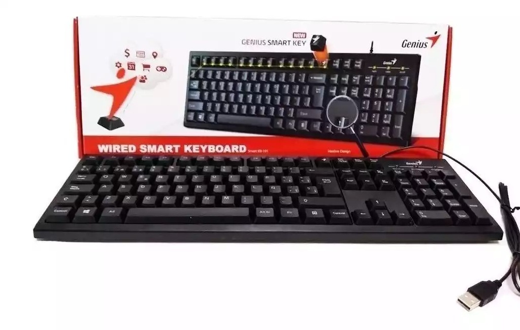 [KB-117] TECLADO GENIUS KB-117 USB NEGRO