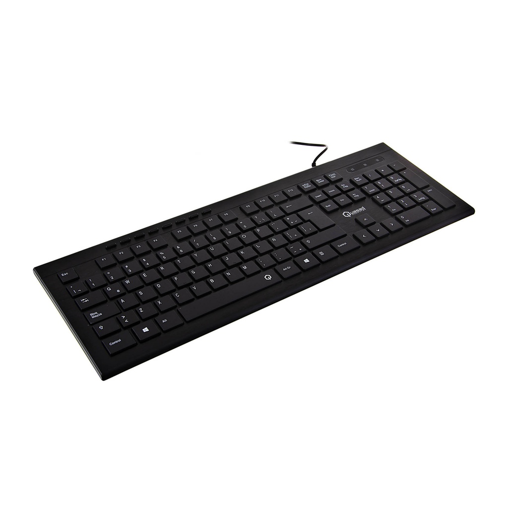 [7862125251353] TECLADO QUASAD USB  440C 