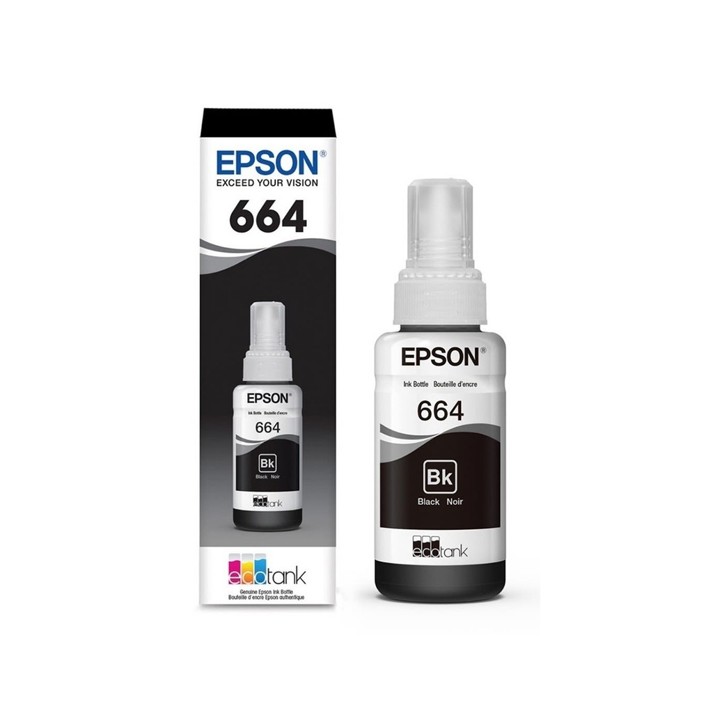 TINTA EPSON 664 NEGRO PREMIUM INK