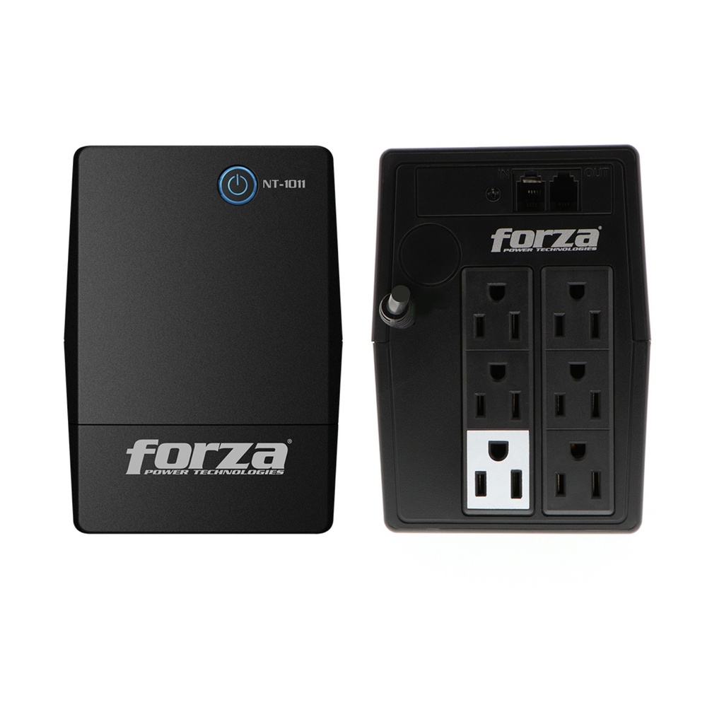[NT1011] UPS FORZA NT-1011 INTERACTIVO 1000VA/500W 5+1 SALIDAS+RJ11 120V