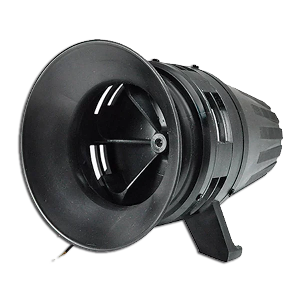 SIRENA DE ALARMA COMUNITARIA LINSENG HC-1 110V  90VATIOS COLOR NEGRO