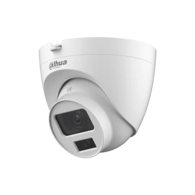 CAMARA DE SEGURIDAD DAHUA DOMO HDCVI DH-HAC-HDW1500CLQN-IL-A 5MP/LENTE 2.8MM/IR 20M/ILUMINACION DUAL/IP67/BUILT-IN-MIC