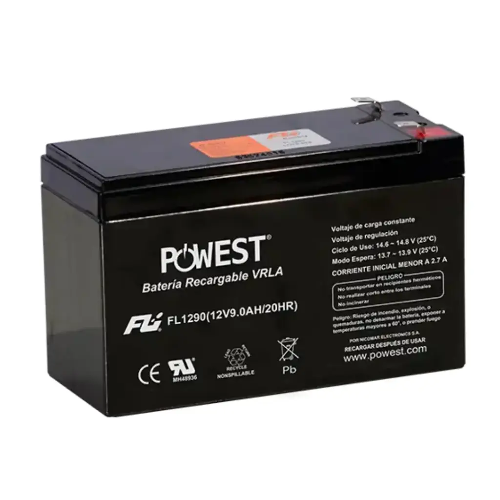 BATERIA PARA UPS POWEST FL1290GS 12V 9 AH 20 HORAS